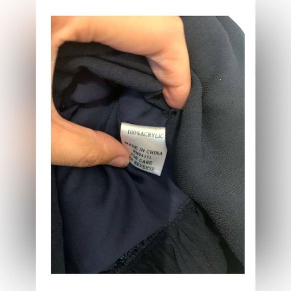 Jade Melody Tam Women Multi Color Tweed Peplum Blouse Sz S Career Date night - Picture 5 of 7